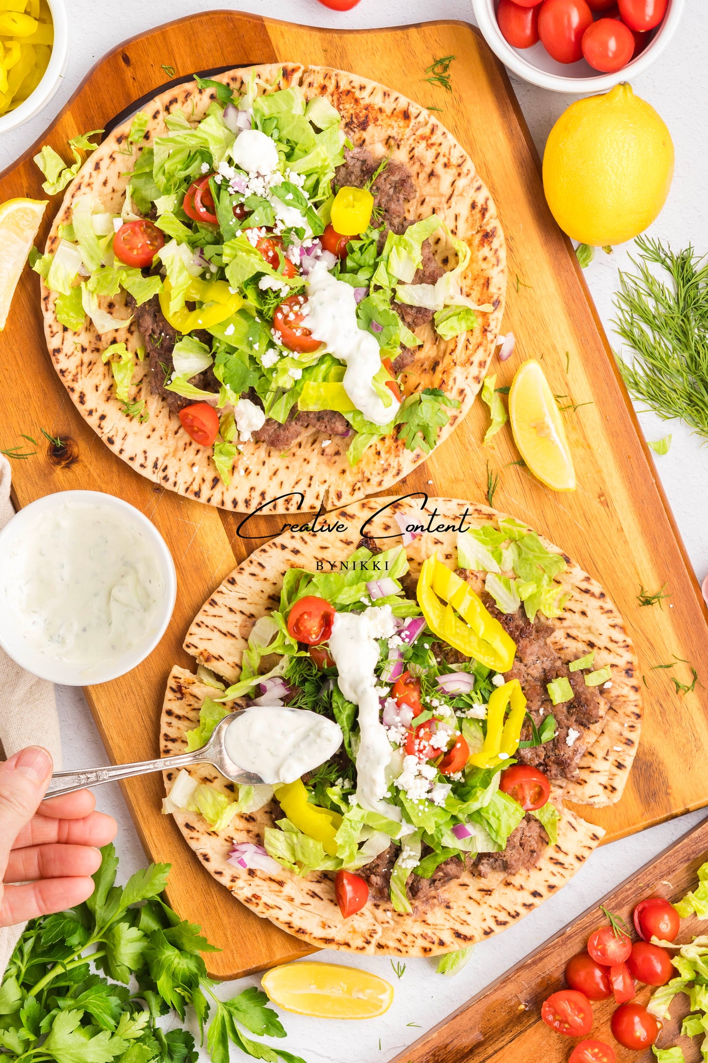 Gyro Smash Burger Tacos - Exclusive