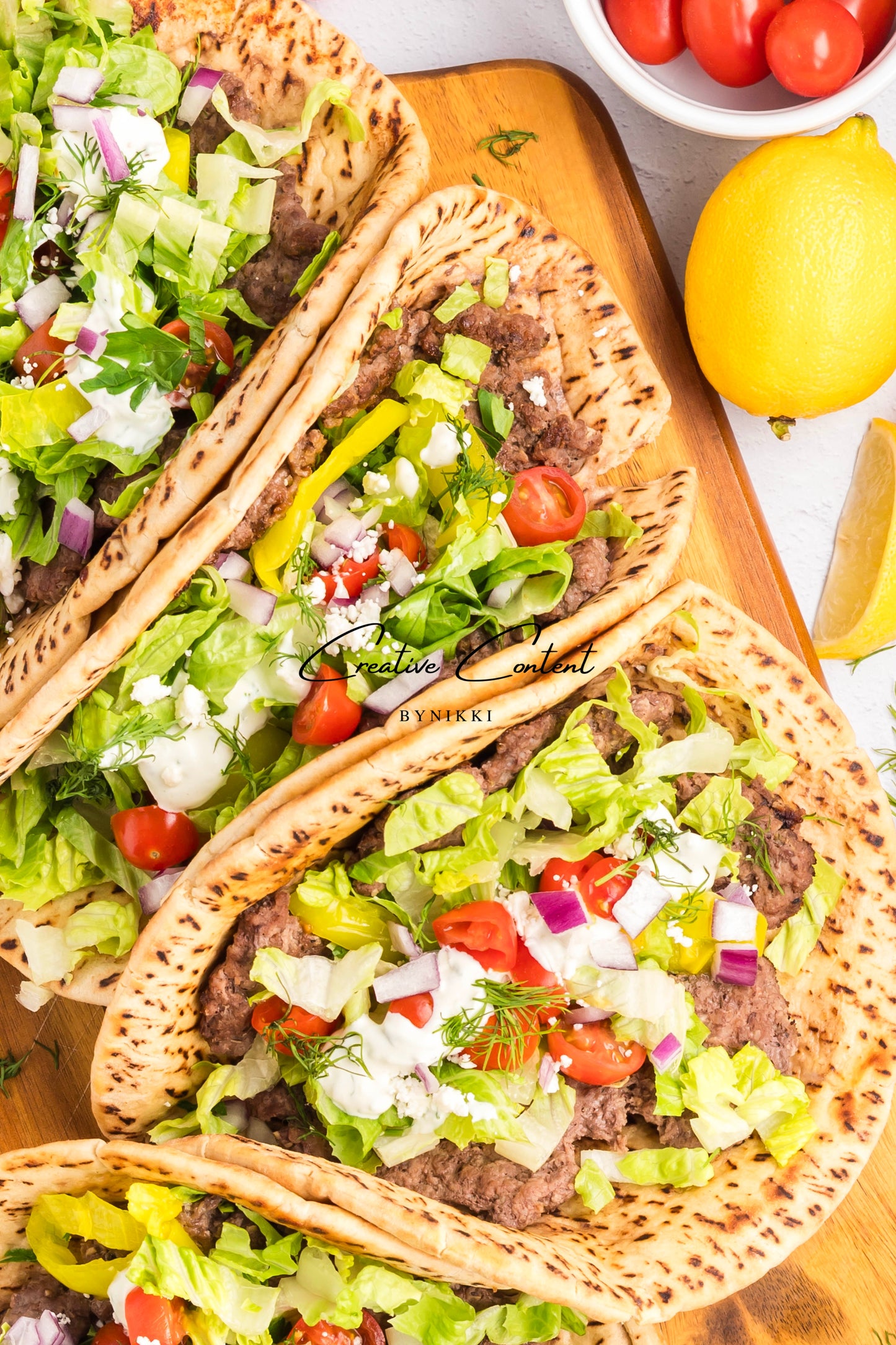 Gyro Smash Burger Tacos - Exclusive