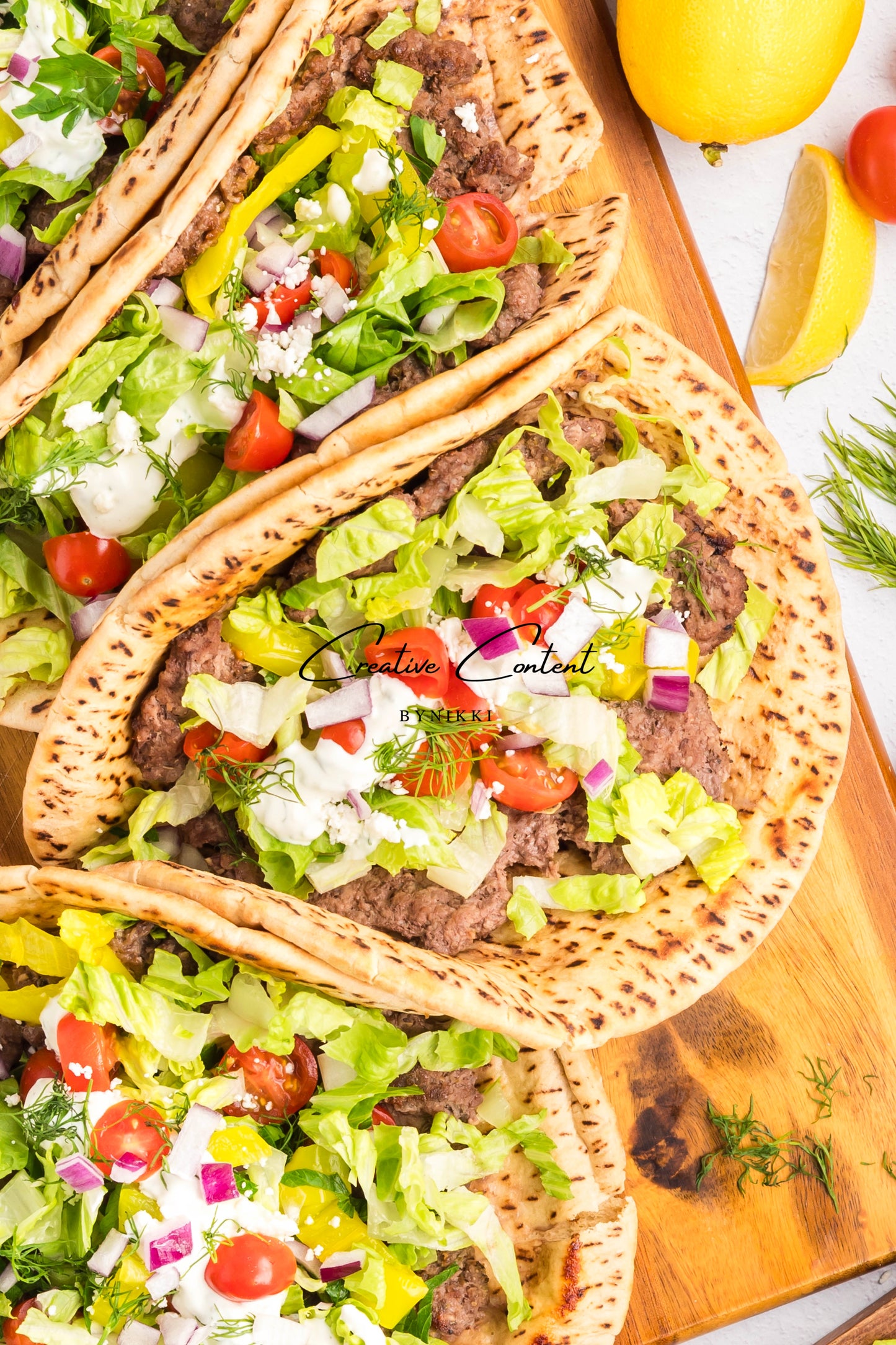 Gyro Smash Burger Tacos - Exclusive