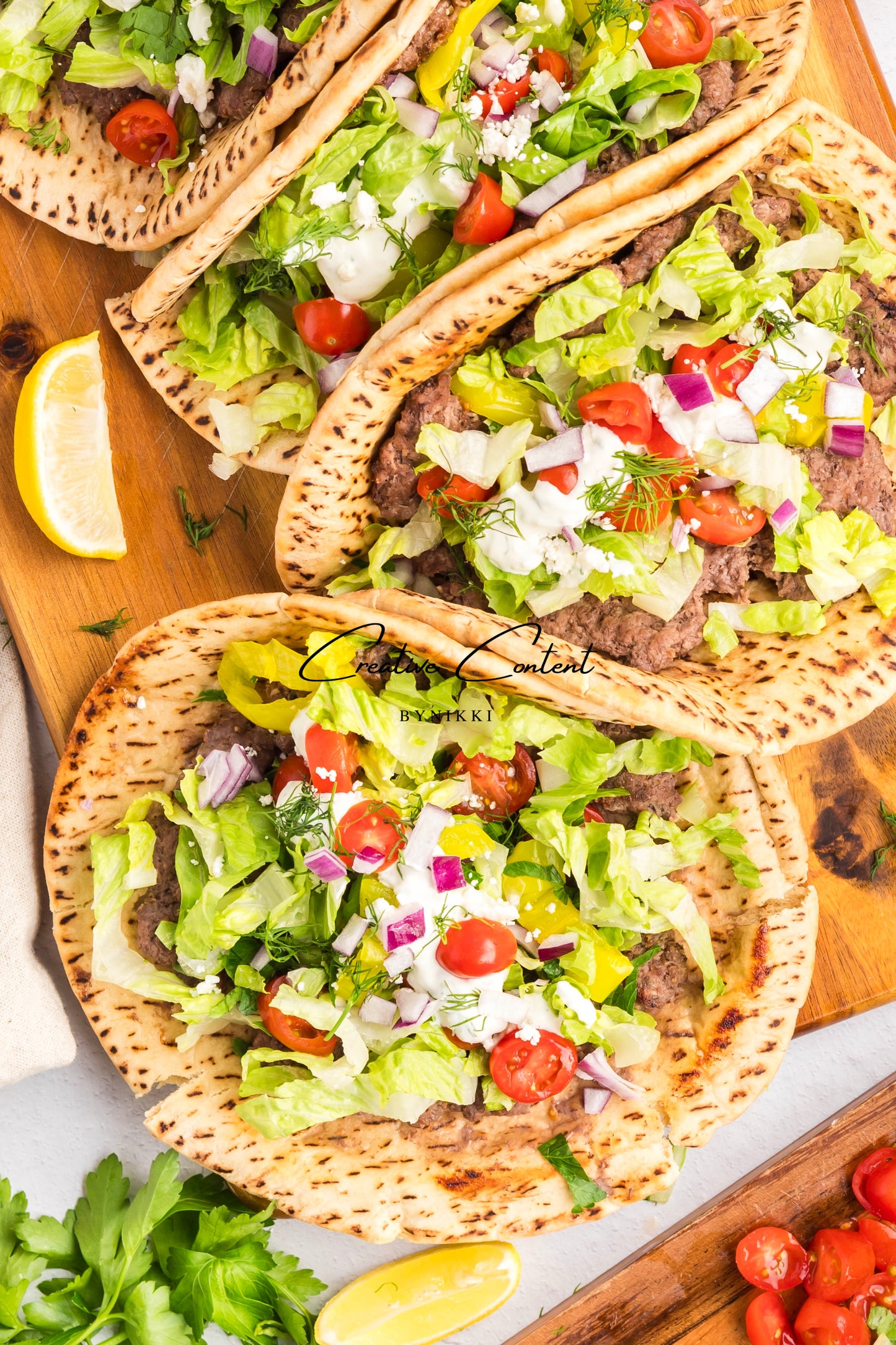 Gyro Smash Burger Tacos - Exclusive