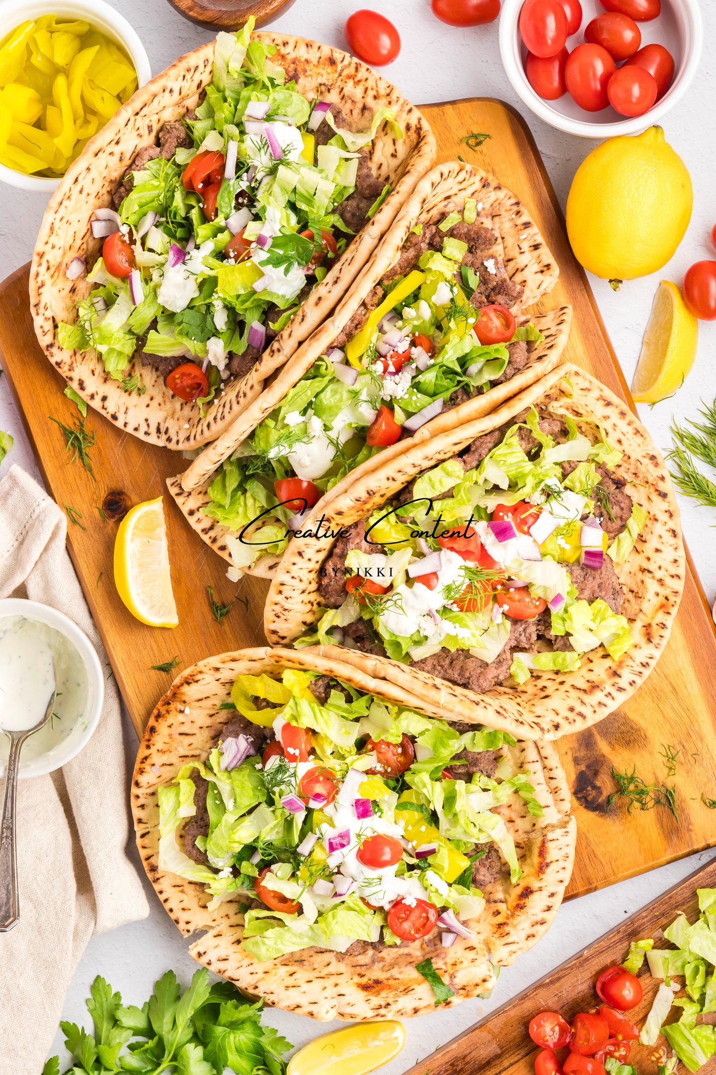 Gyro Smash Burger Tacos - Exclusive