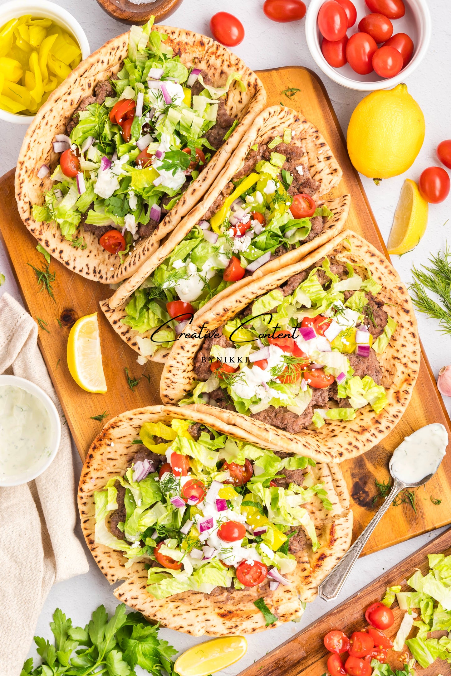 Gyro Smash Burger Tacos - Exclusive