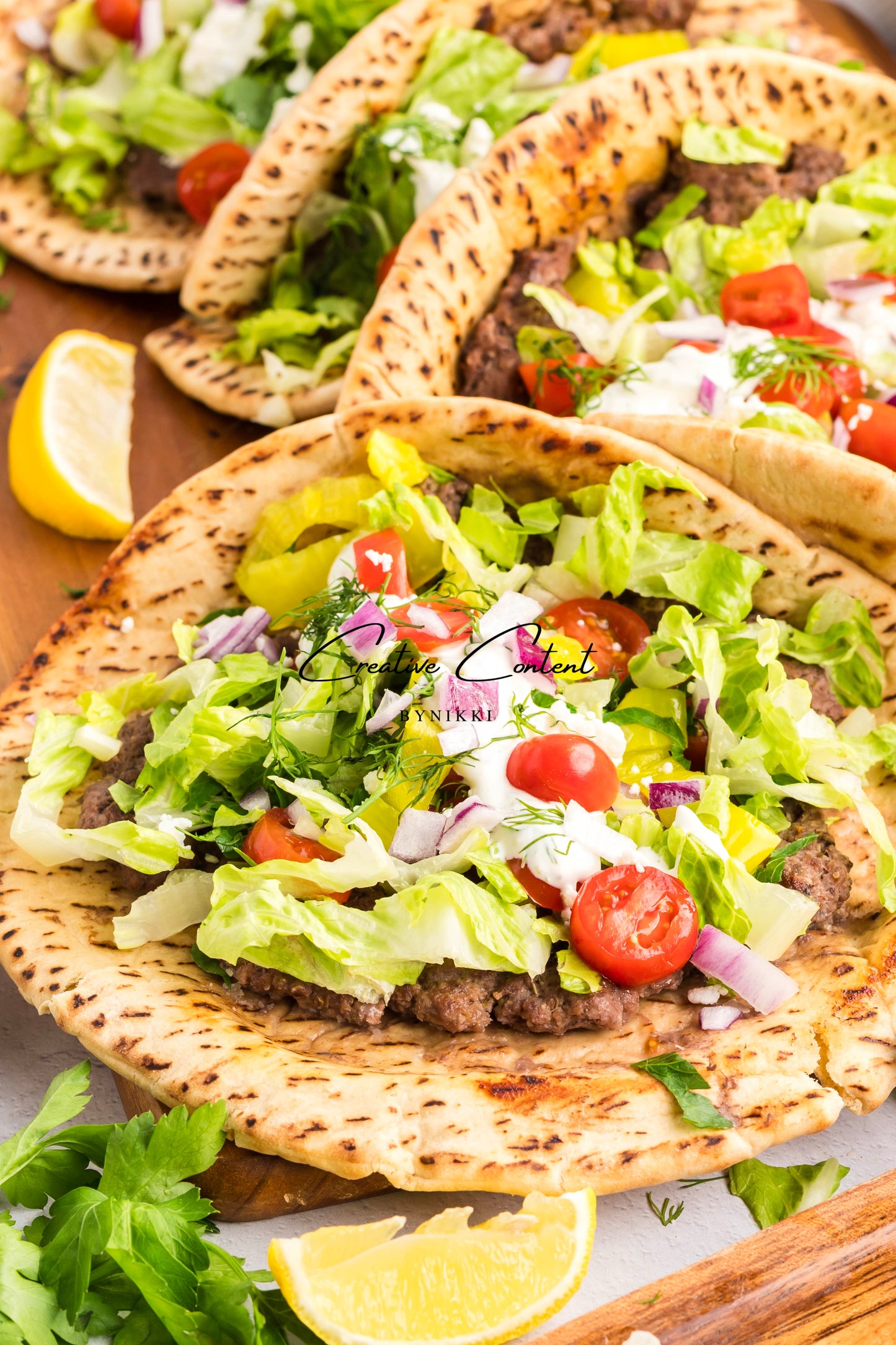 Gyro Smash Burger Tacos - Exclusive