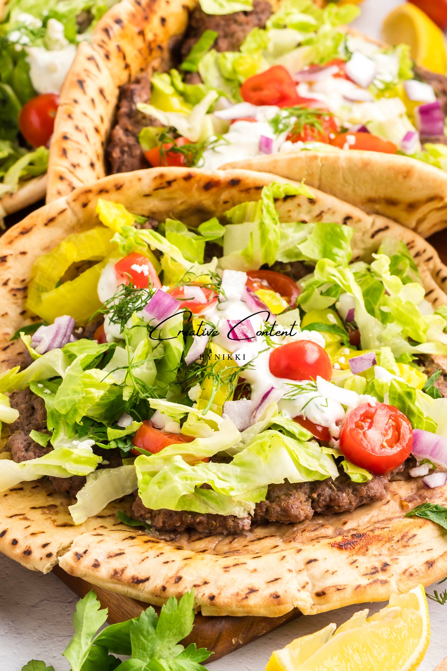 Gyro Smash Burger Tacos - Exclusive