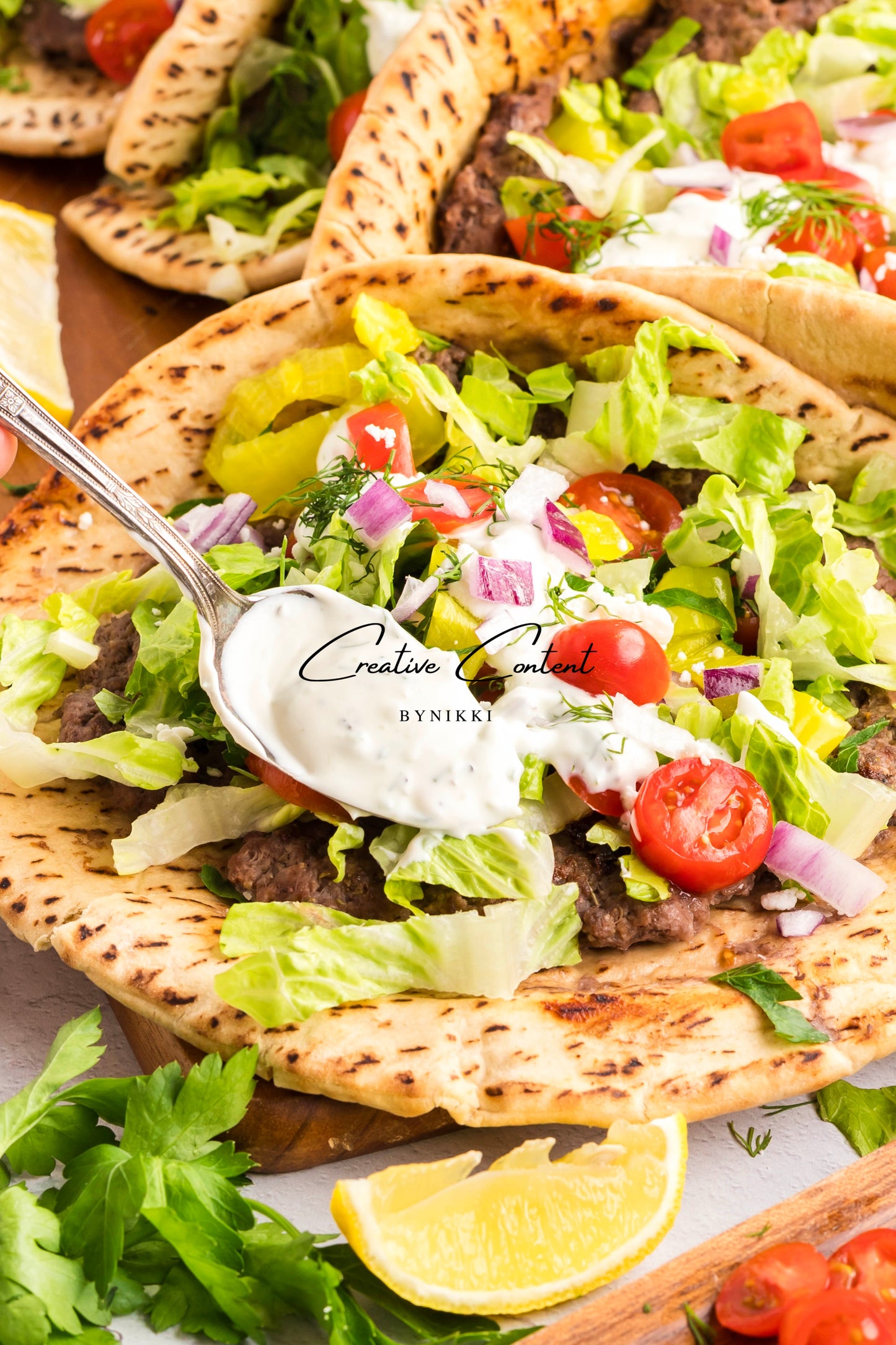 Gyro Smash Burger Tacos - Exclusive