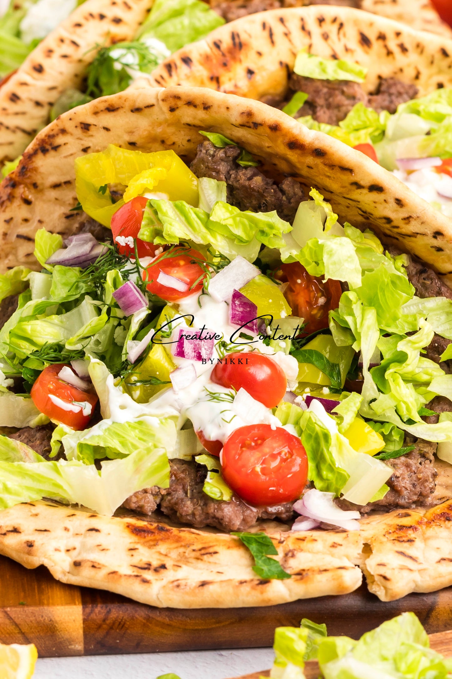 Gyro Smash Burger Tacos - Exclusive