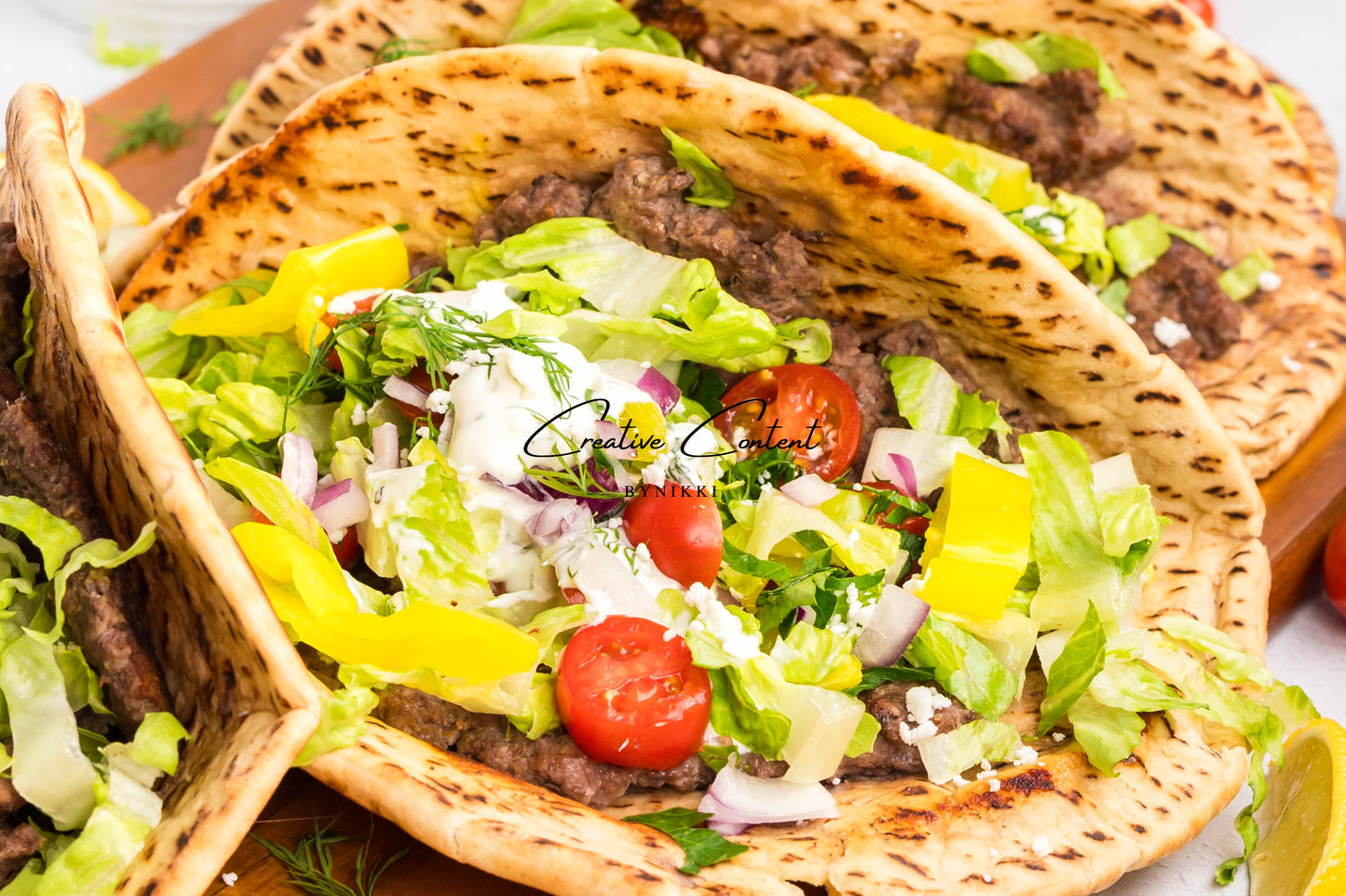 Gyro Smash Burger Tacos - Exclusive