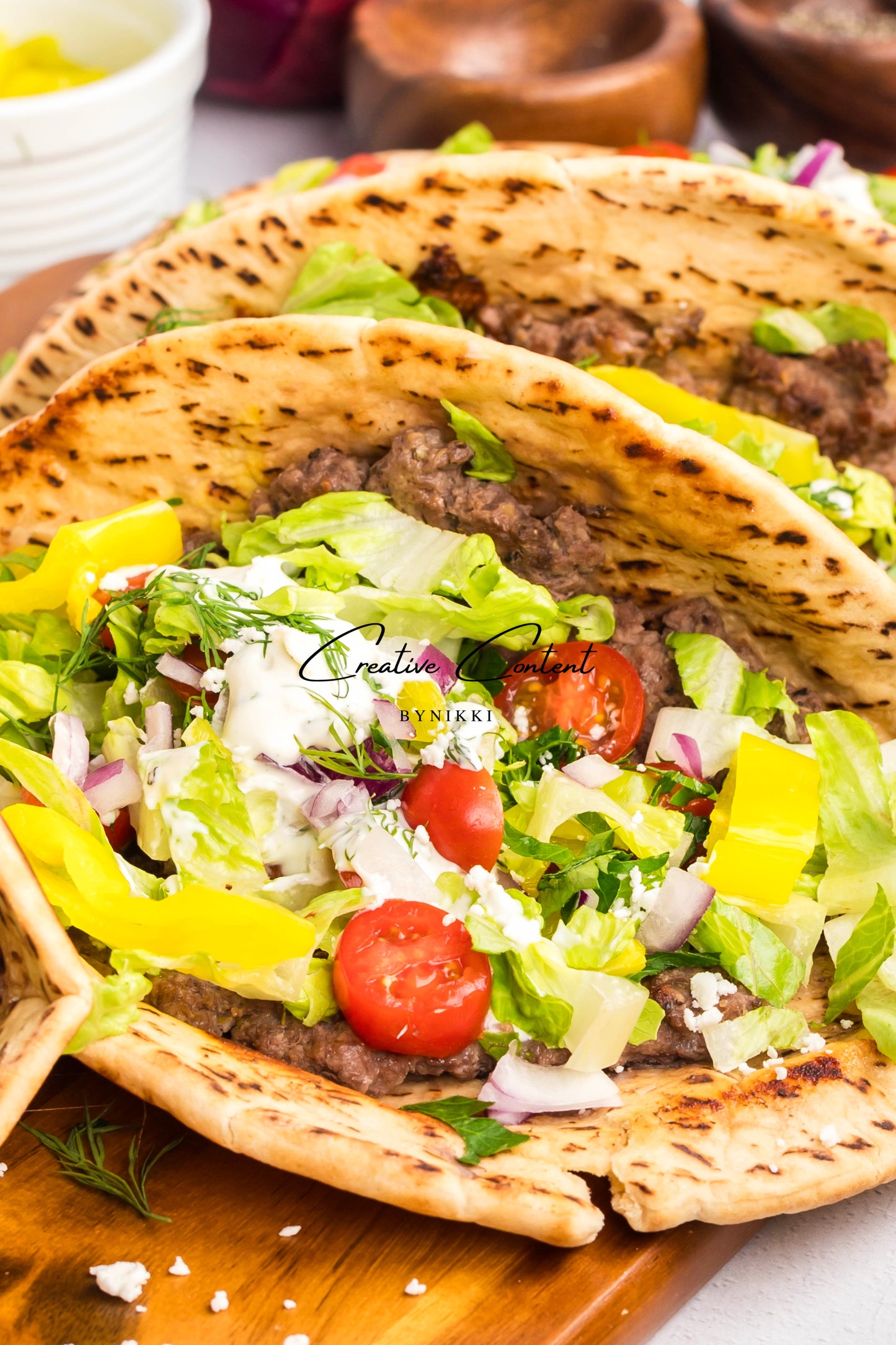 Gyro Smash Burger Tacos - Exclusive