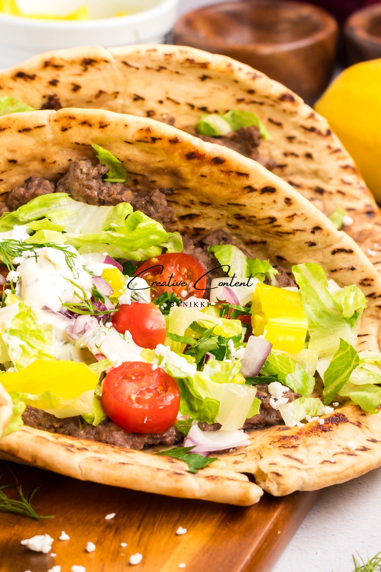 Gyro Smash Burger Tacos - Exclusive