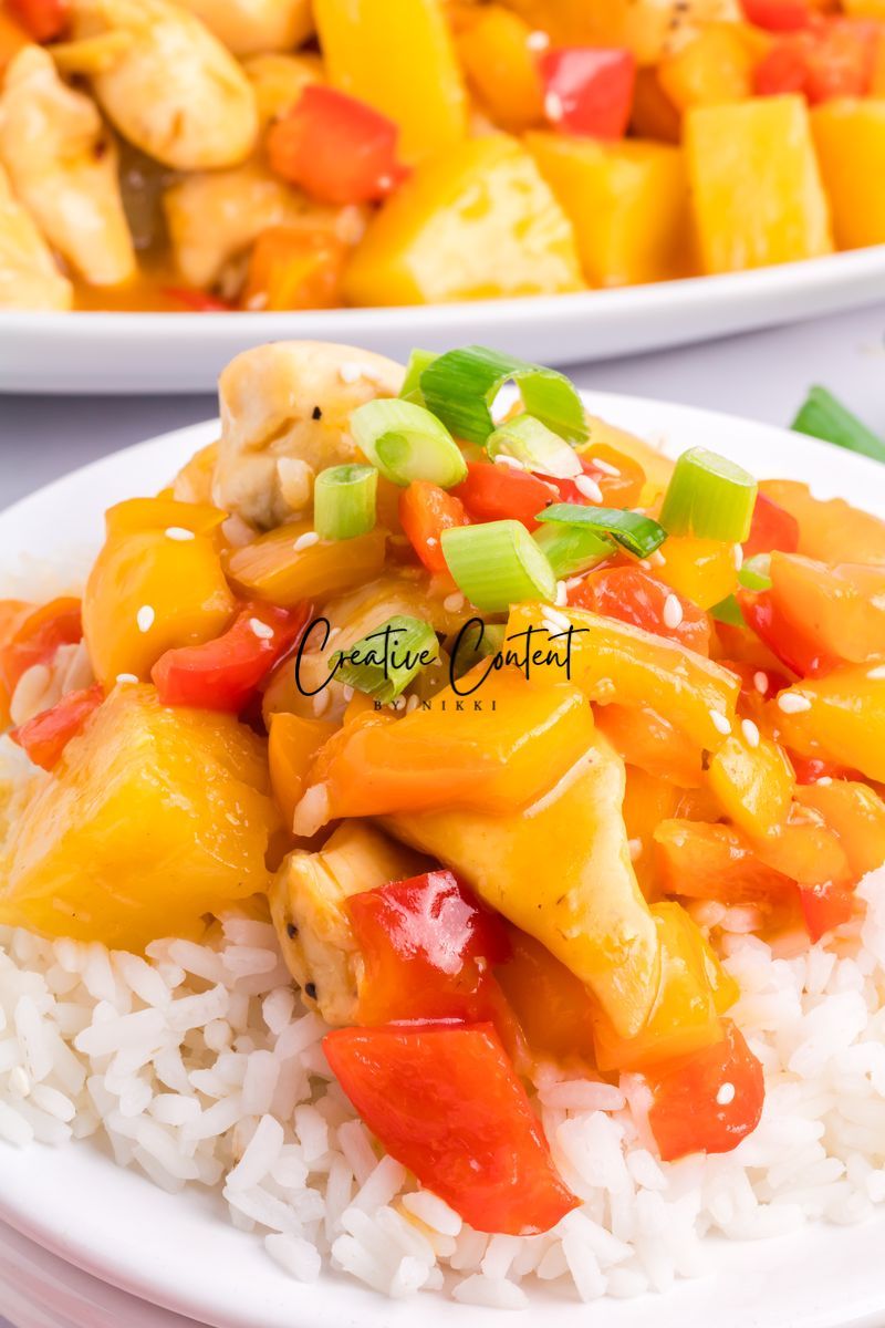 Hawaiian Chicken - Set 1 of 2