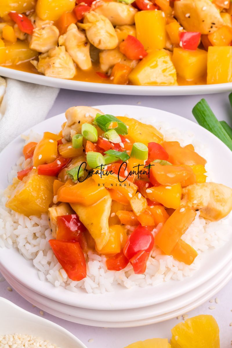 Hawaiian Chicken - Set 1 of 2