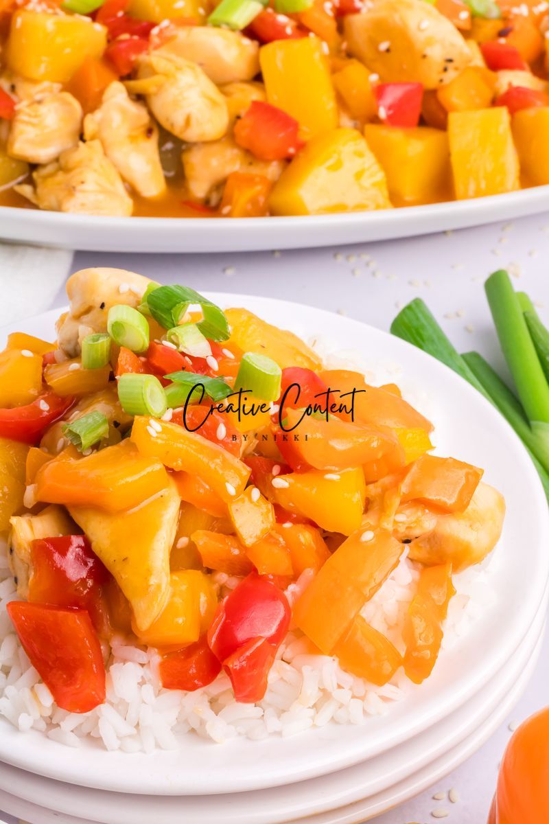 Hawaiian Chicken - Set 1 of 2