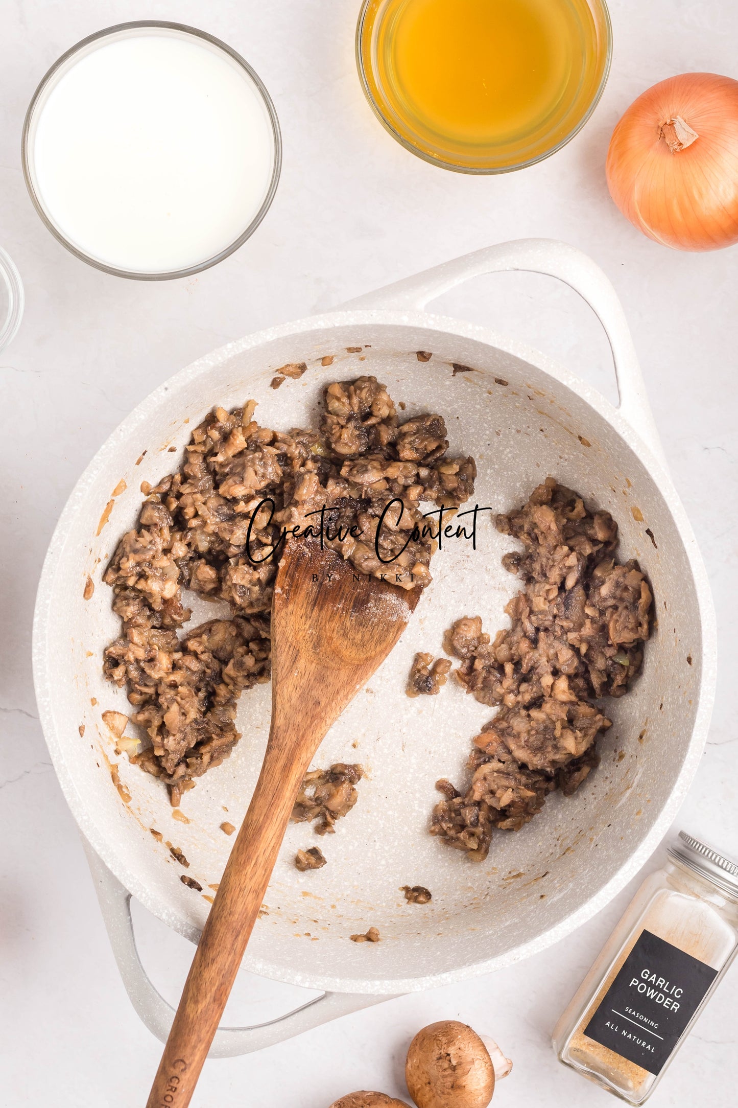 Homemade Condensed Cream of Mushroom Soup - Set 1 of 2