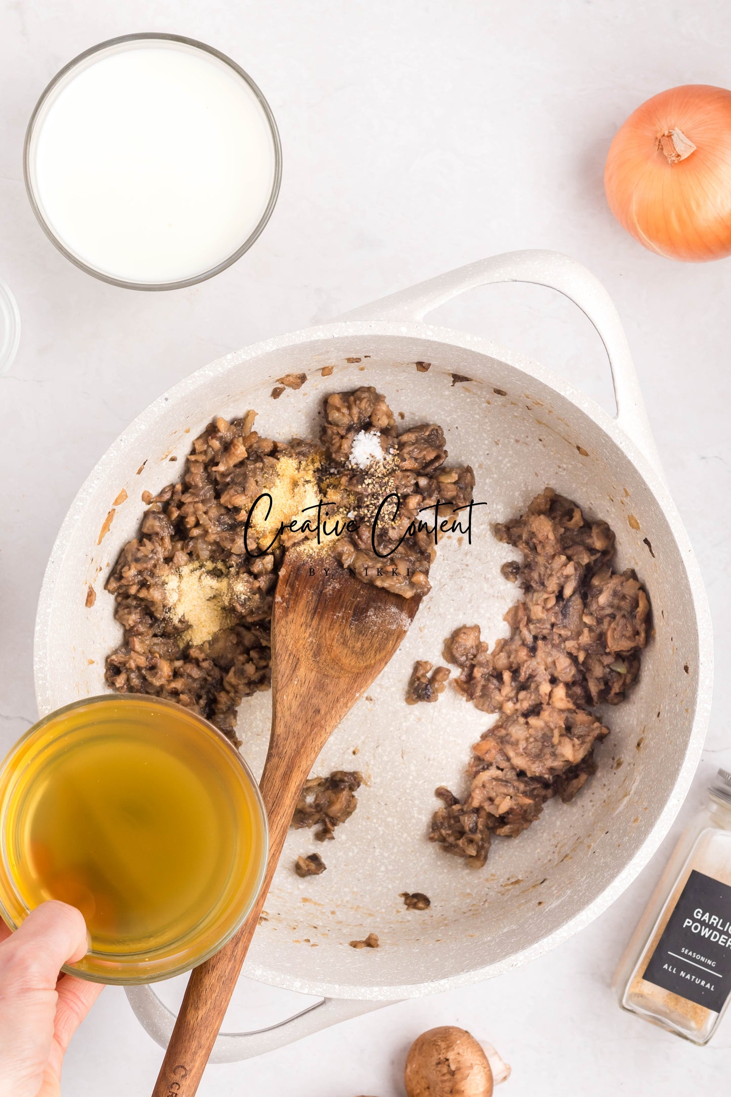 Homemade Condensed Cream of Mushroom Soup - Set 1 of 2