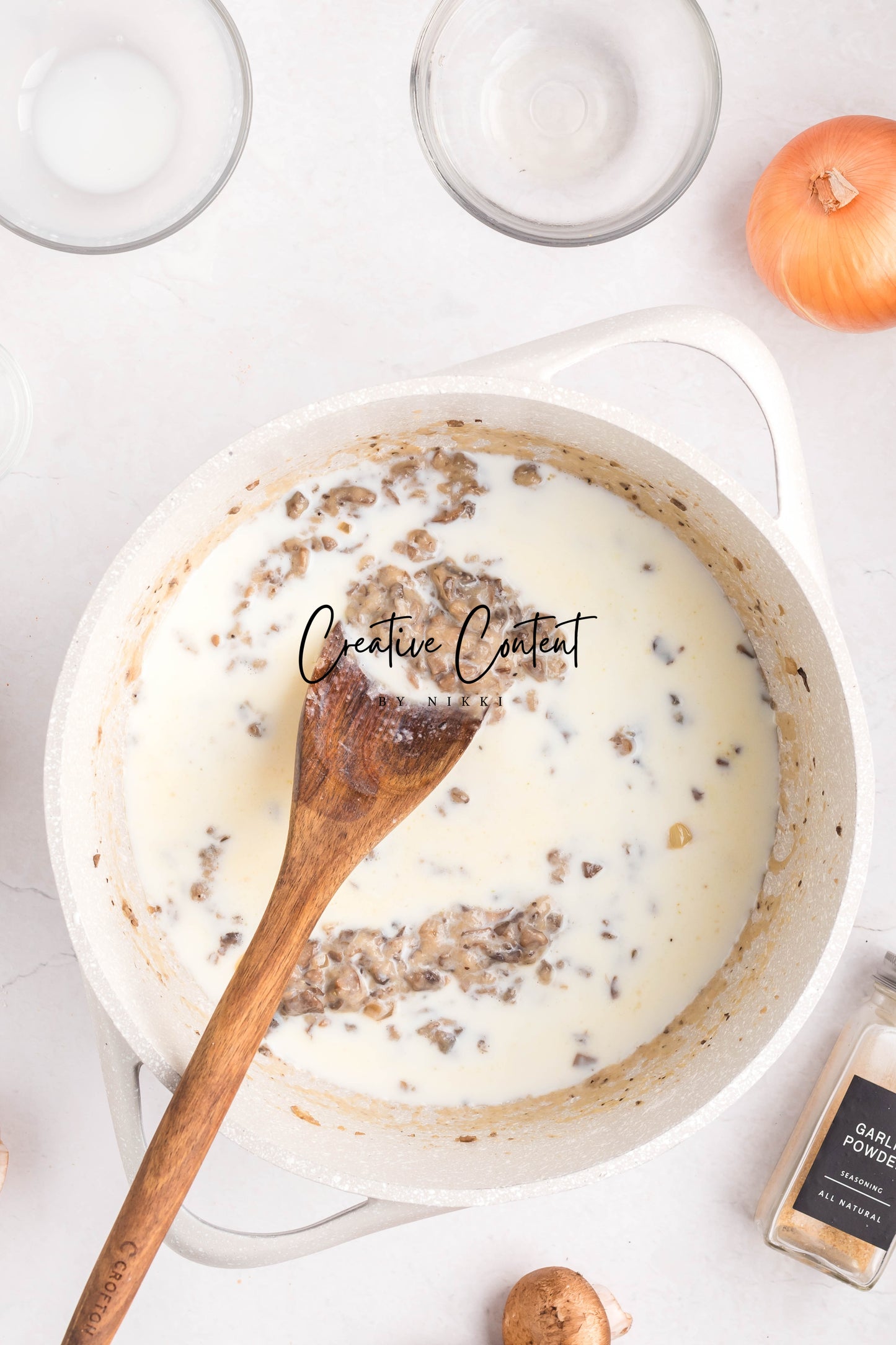 Homemade Condensed Cream of Mushroom Soup - Set 1 of 2