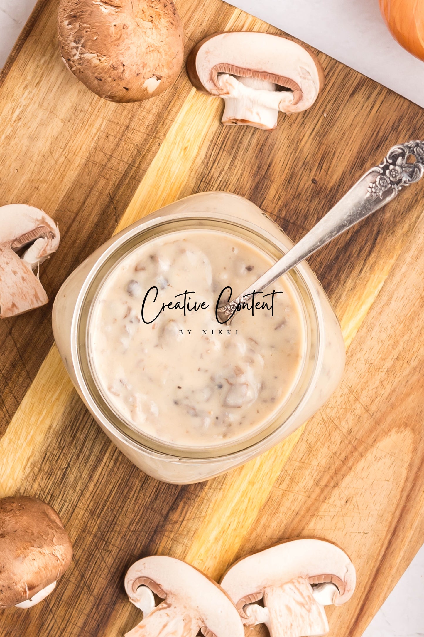 Homemade Condensed Cream of Mushroom Soup - Set 1 of 2
