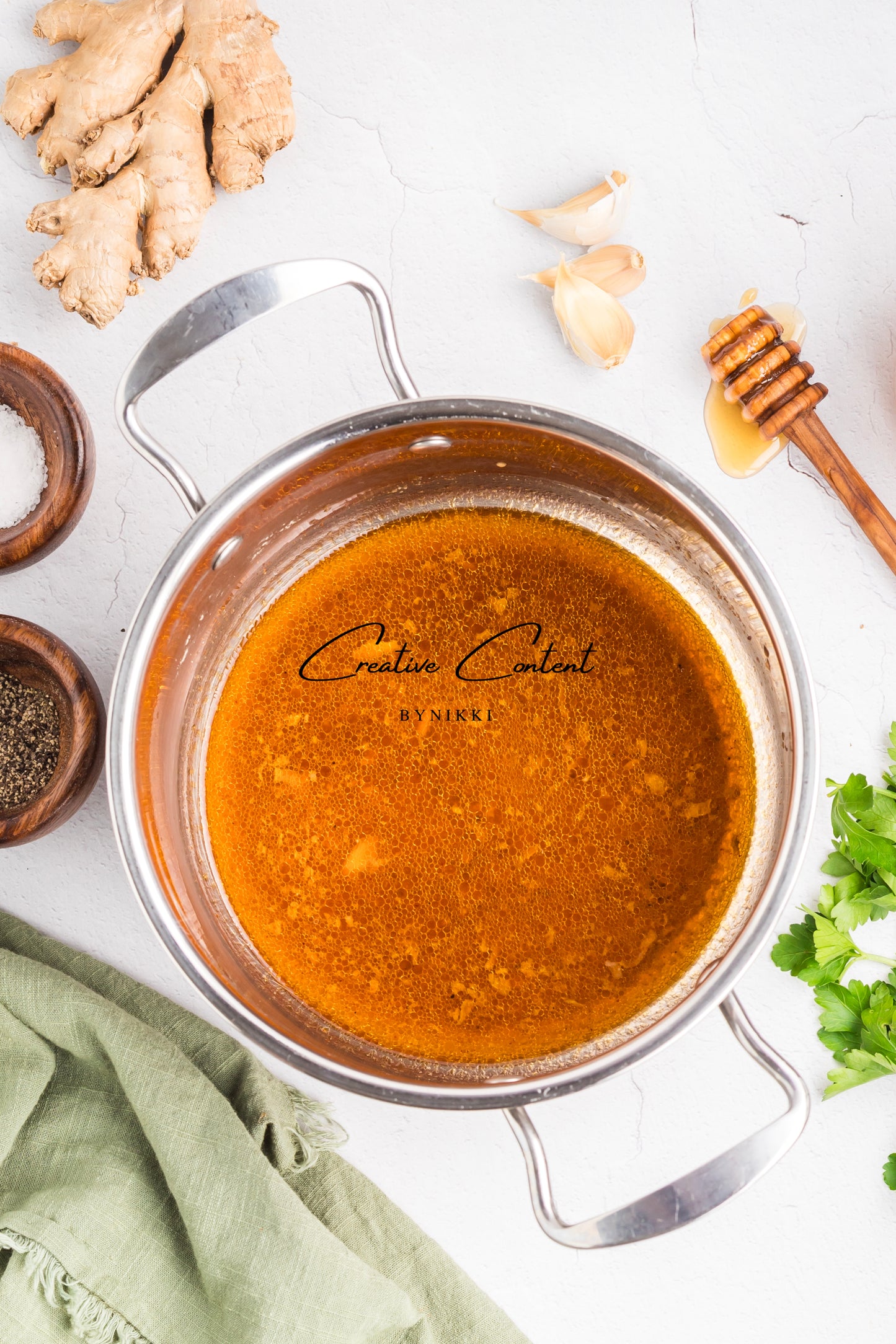 Sauce in a pot