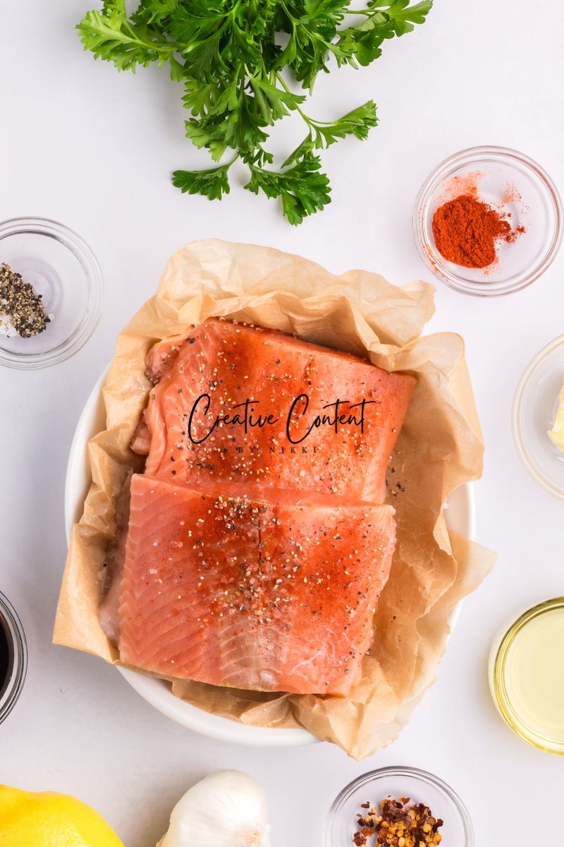 Honey Garlic Salmon - Set 1 of 2