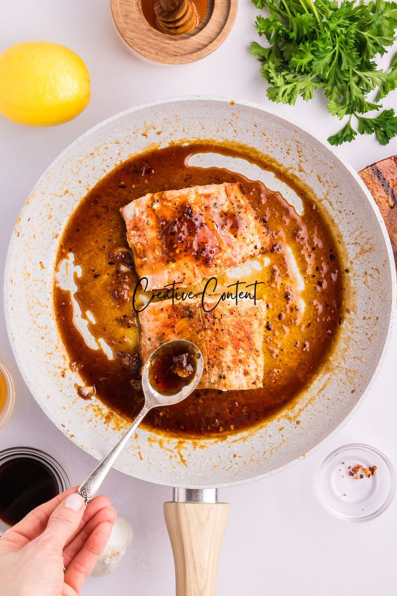 Honey Garlic Salmon - Set 1 of 2