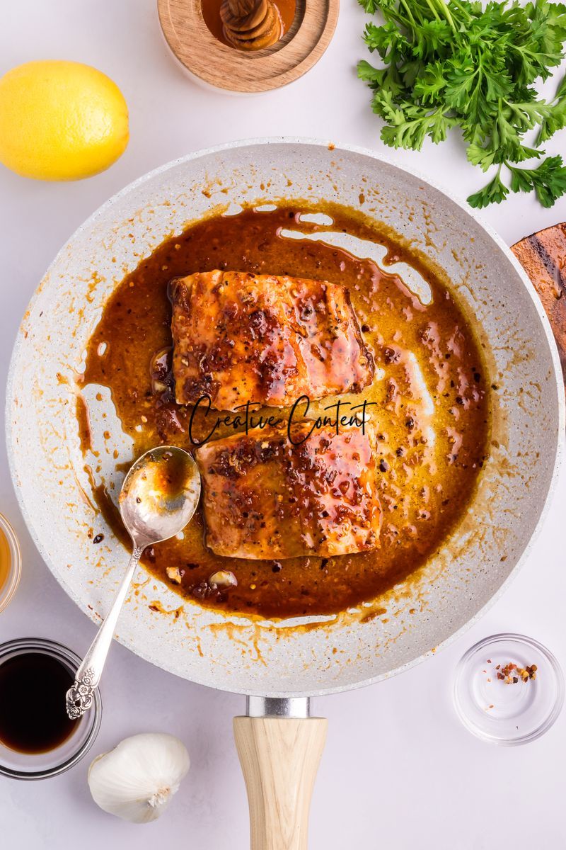 Honey Garlic Salmon - Set 1 of 2