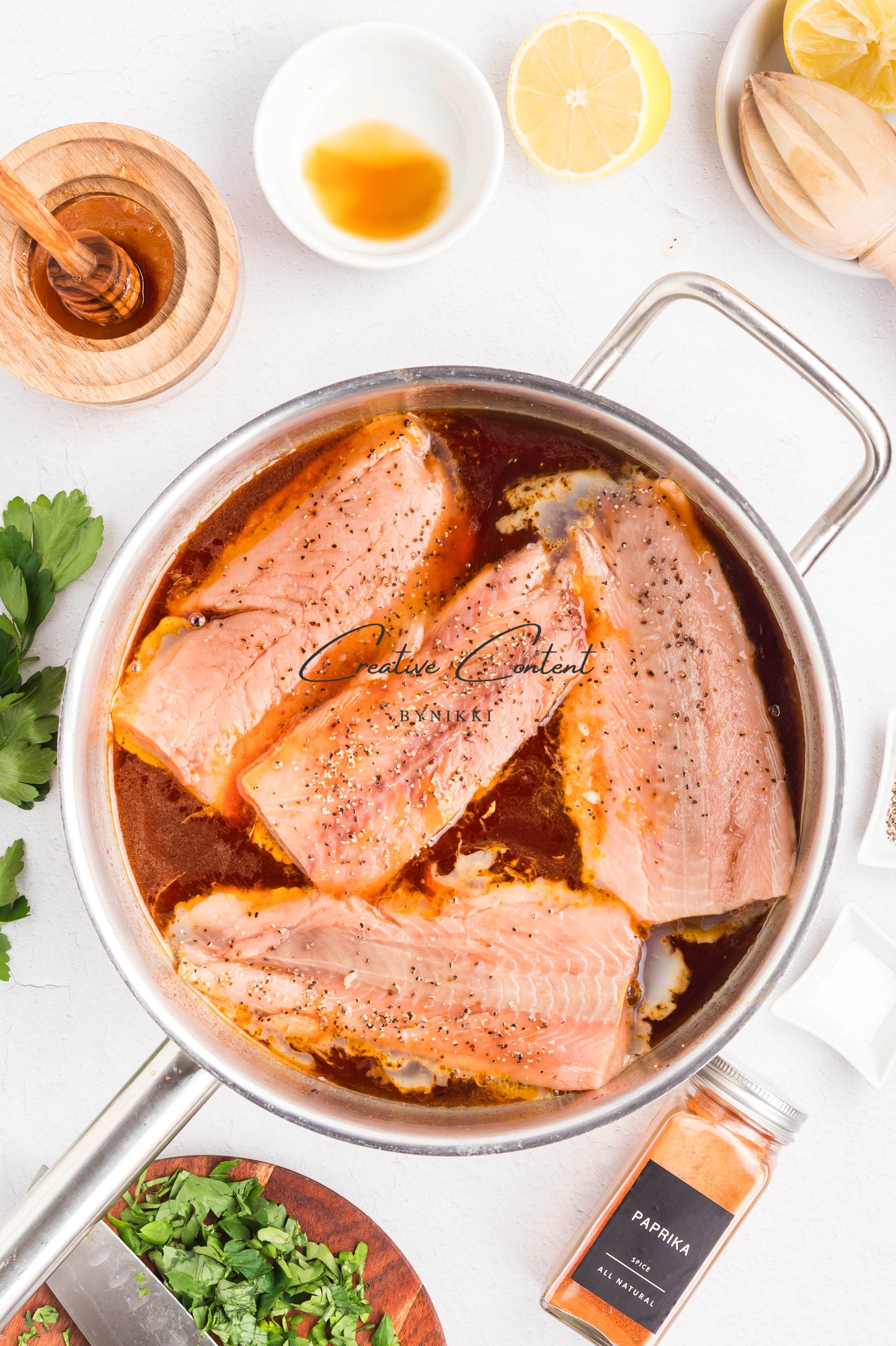 Honey Glazed Salmon - Exclusive