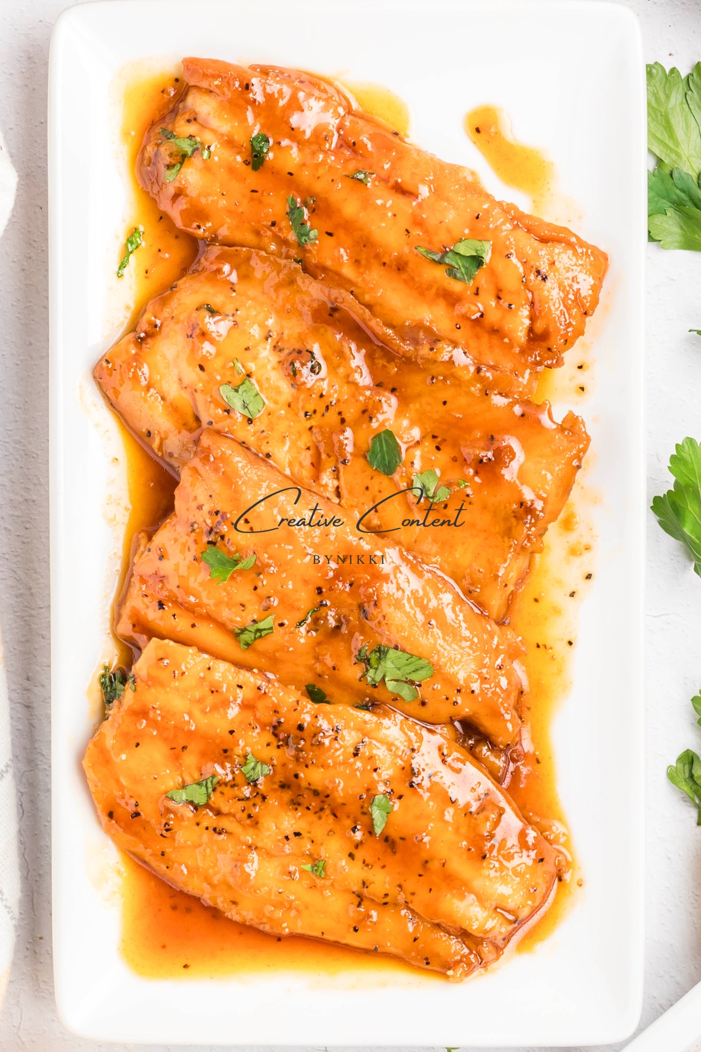 Honey Glazed Salmon - Exclusive