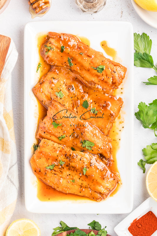 Honey Glazed Salmon - Exclusive