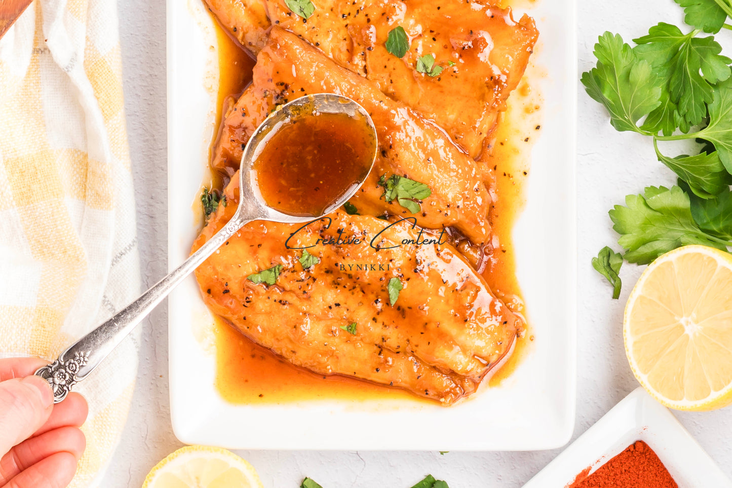 Honey Glazed Salmon - Exclusive