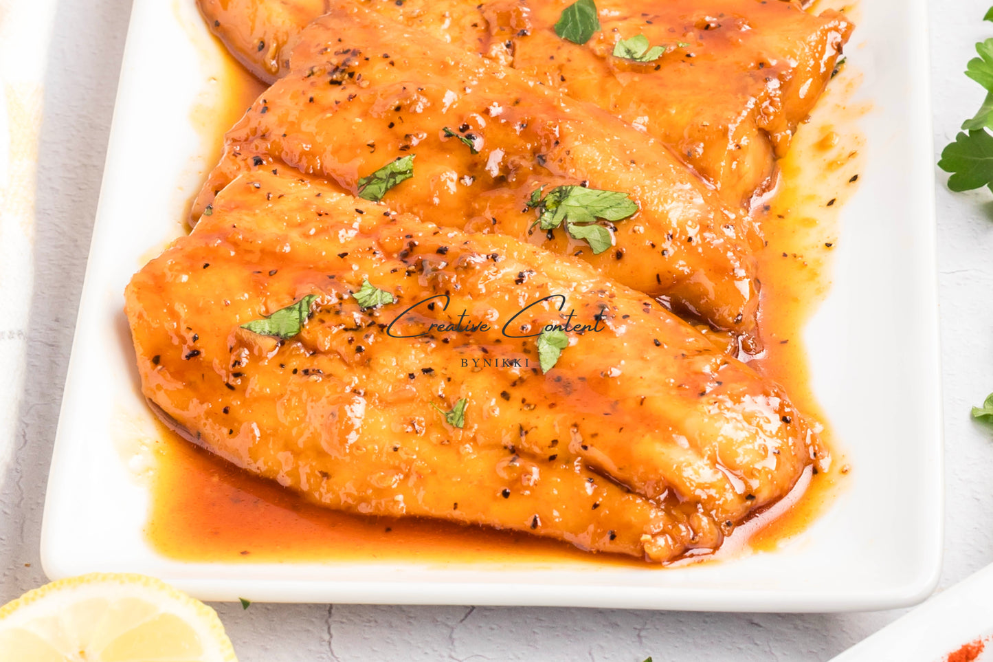 Honey Glazed Salmon - Exclusive