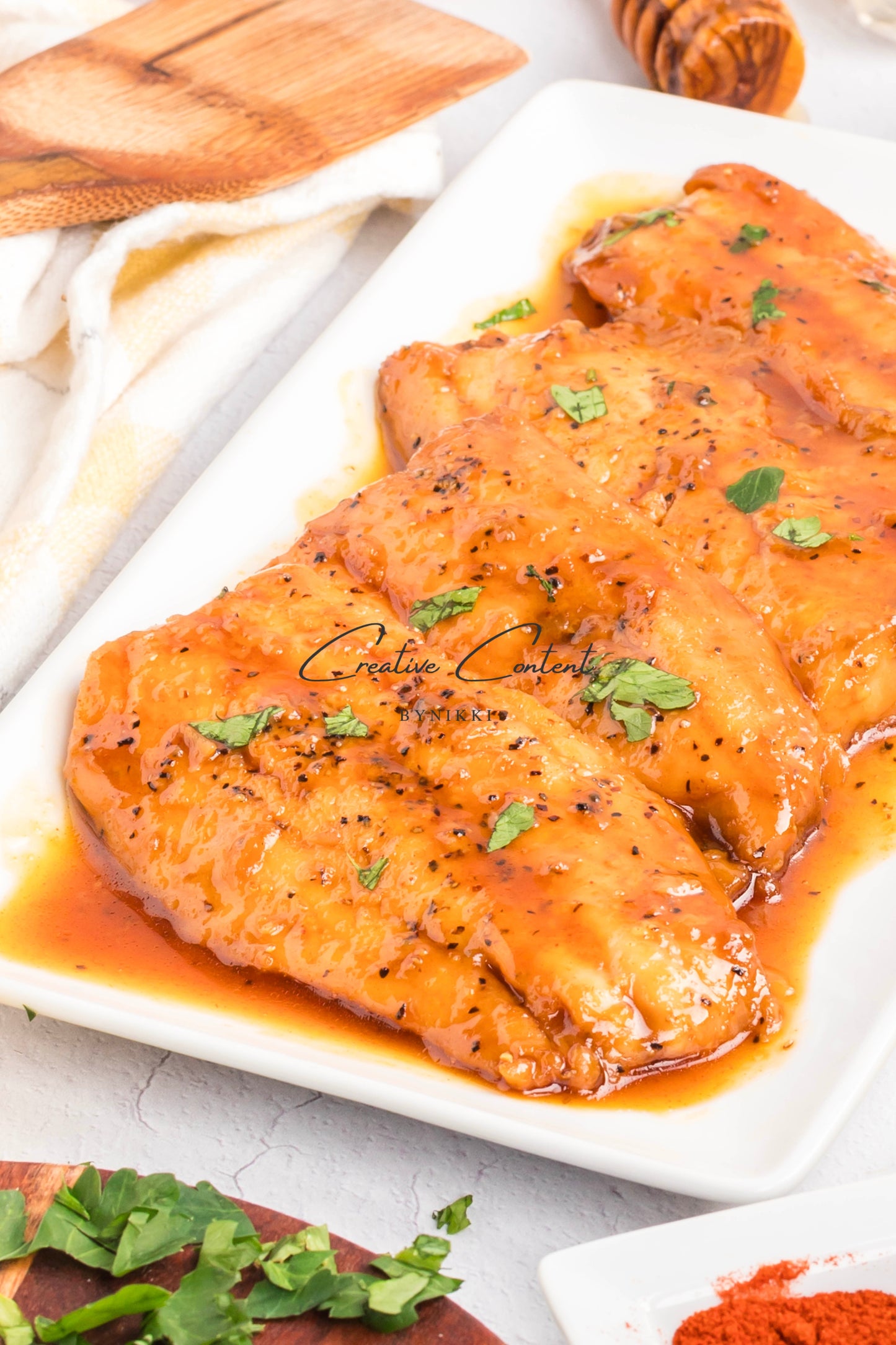 Honey Glazed Salmon - Exclusive
