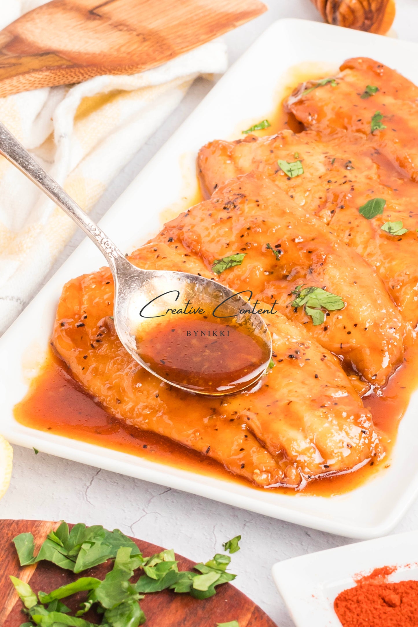 Honey Glazed Salmon - Exclusive