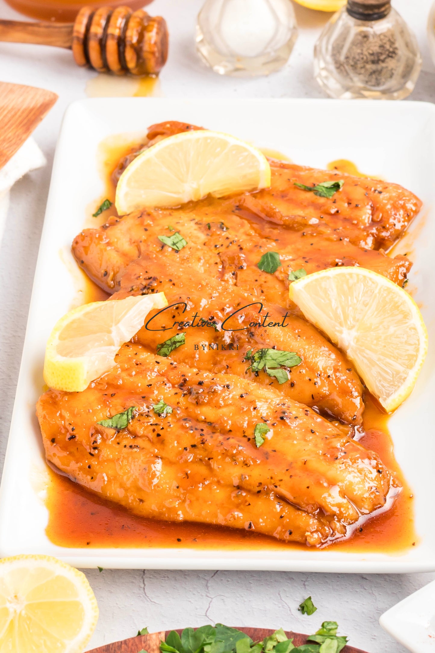 Honey Glazed Salmon - Exclusive