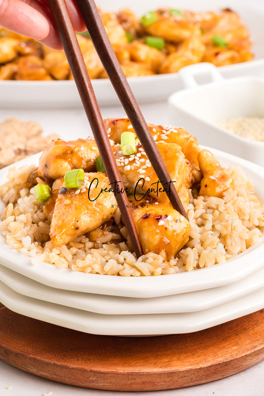Honey Sesame Chicken - Set 1 of 2