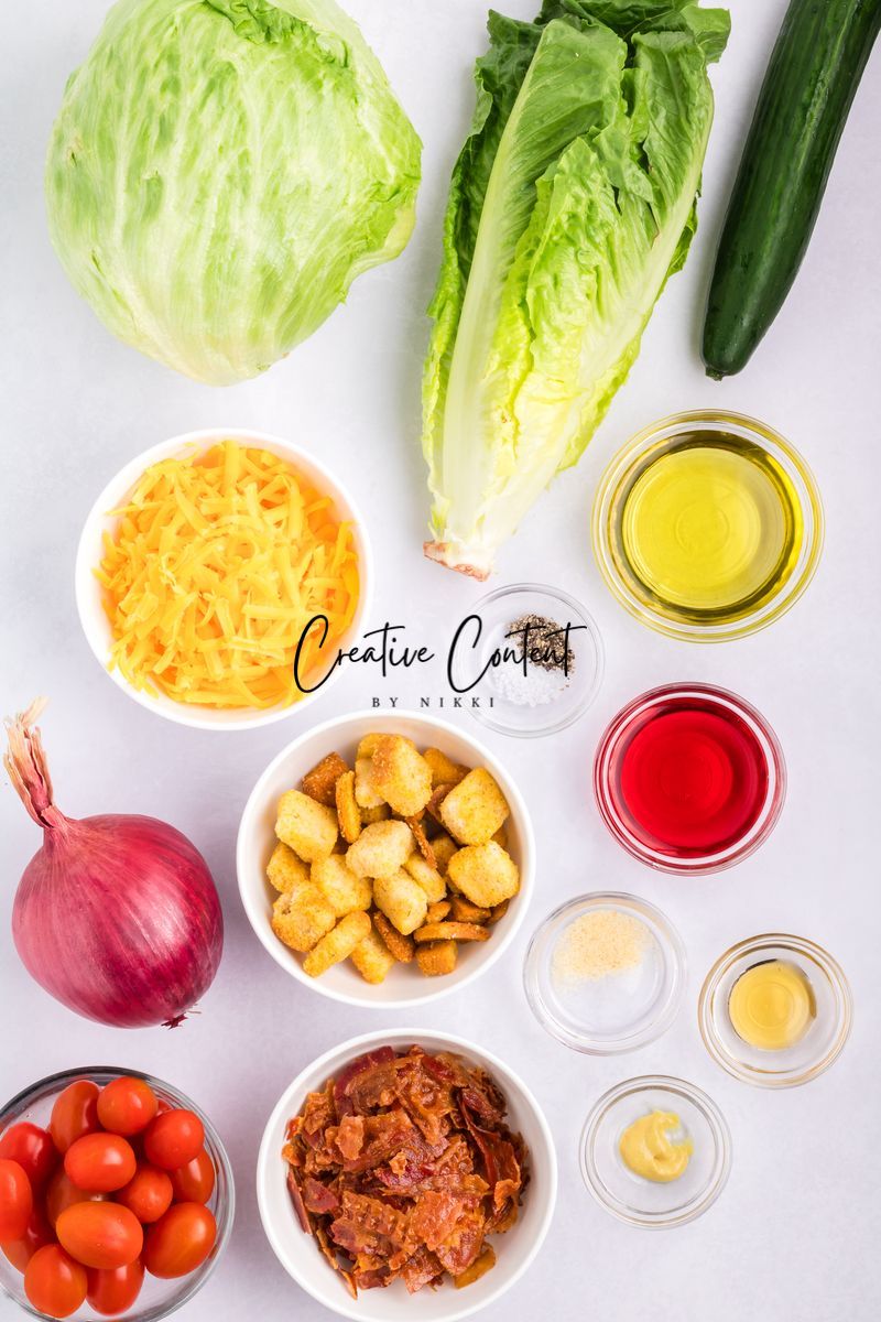 House Salad + Homemade Vinaigrette - Set 2 of 2
