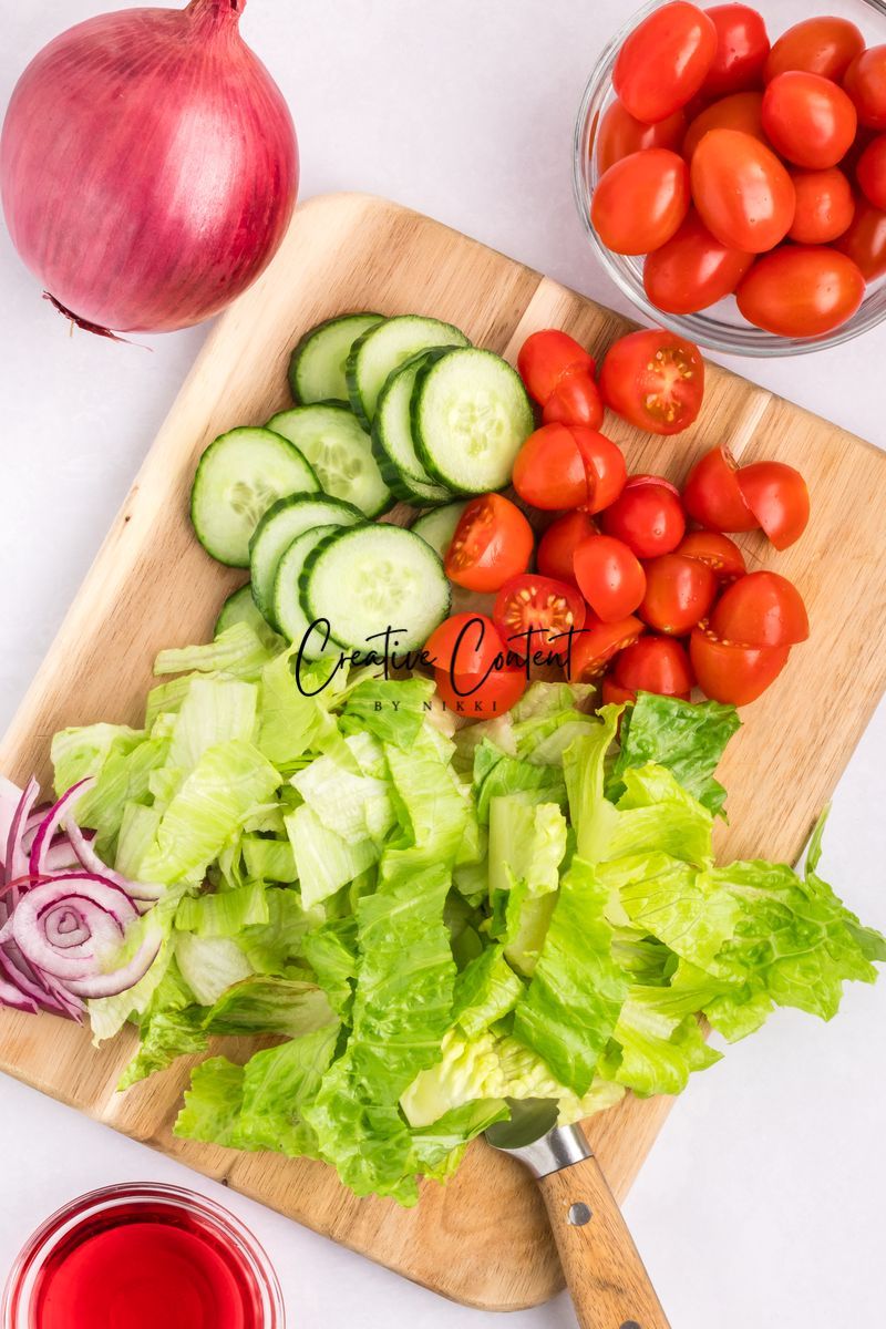 House Salad + Homemade Vinaigrette - Set 2 of 2