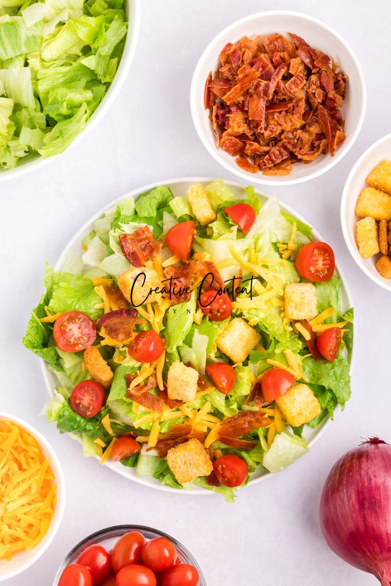 House Salad + Homemade Vinaigrette - Set 2 of 2