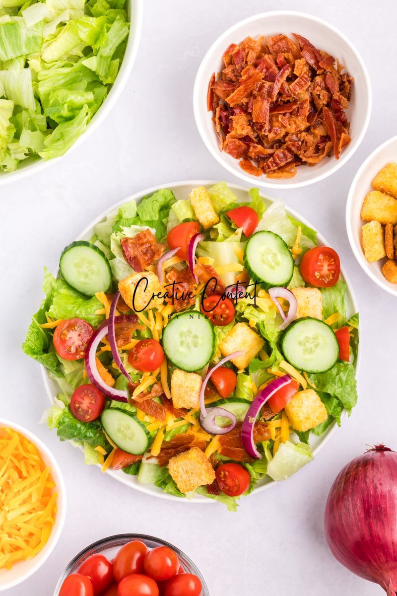 House Salad + Homemade Vinaigrette - Set 2 of 2