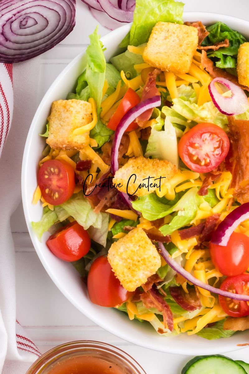 House Salad + Homemade Vinaigrette - Set 2 of 2