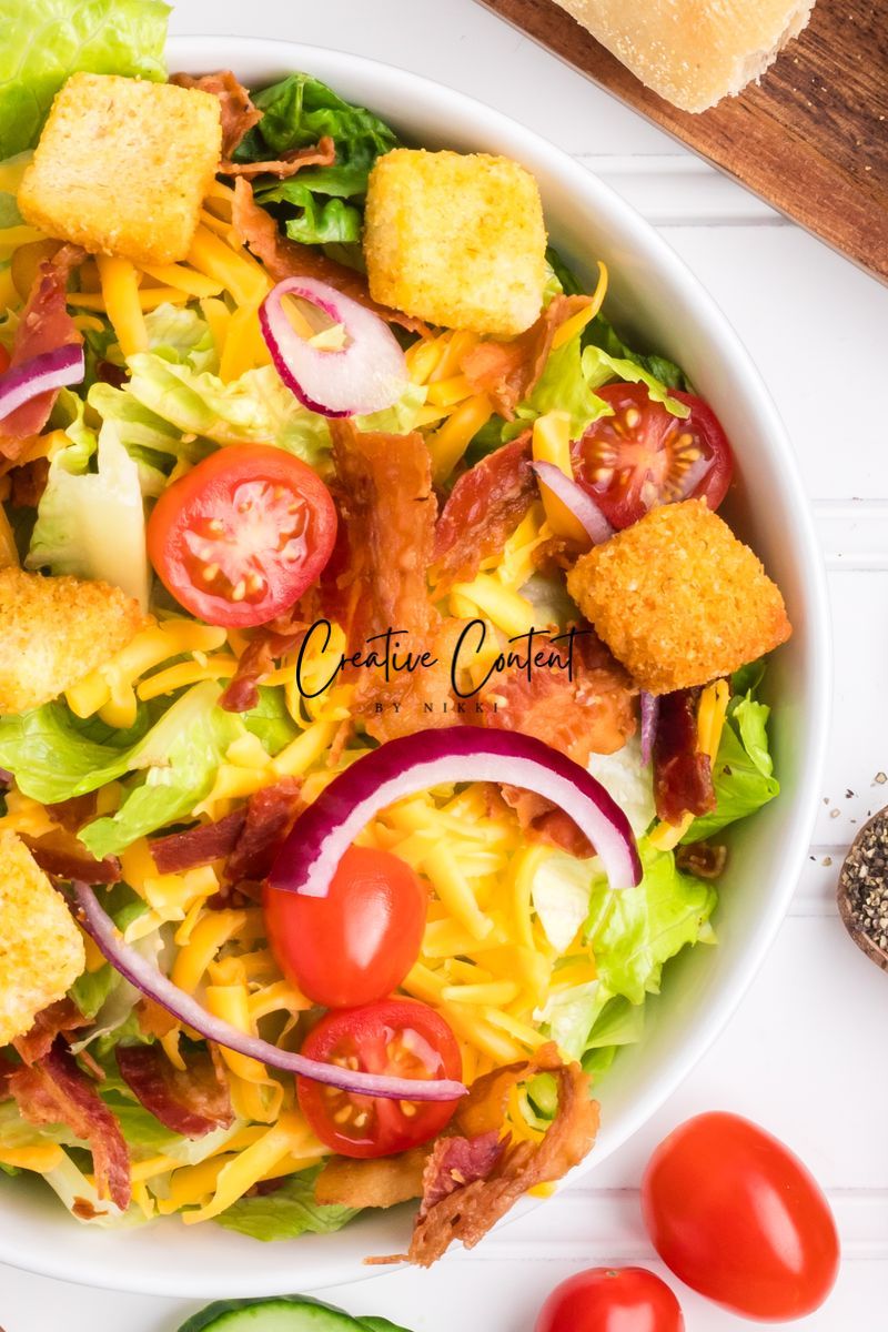 House Salad + Homemade Vinaigrette - Set 2 of 2