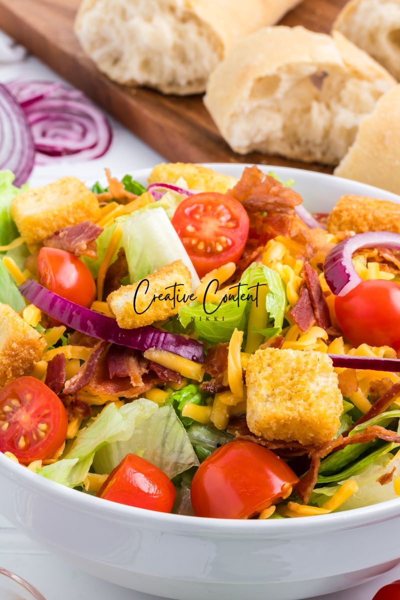 House Salad + Homemade Vinaigrette - Set 2 of 2