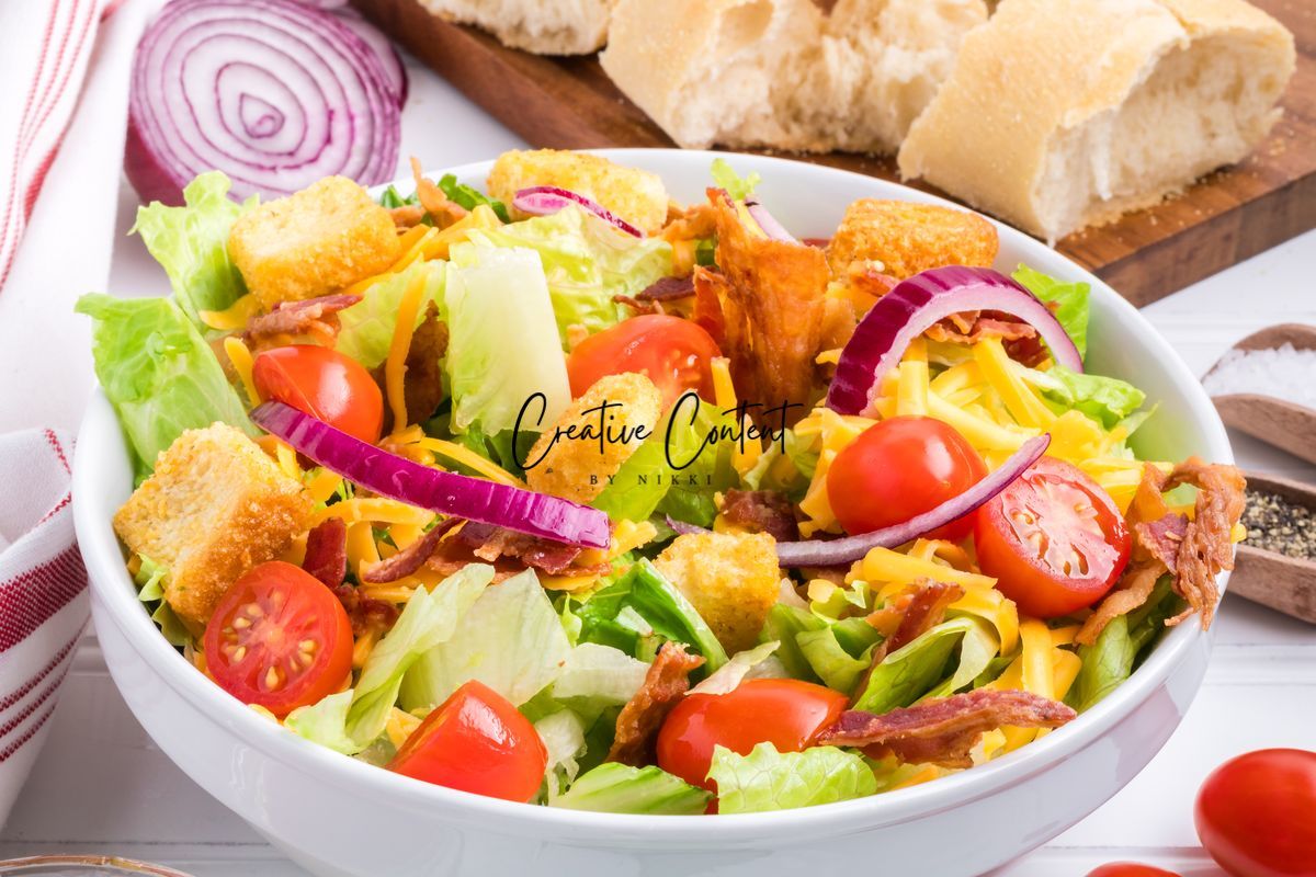 House Salad + Homemade Vinaigrette - Set 2 of 2