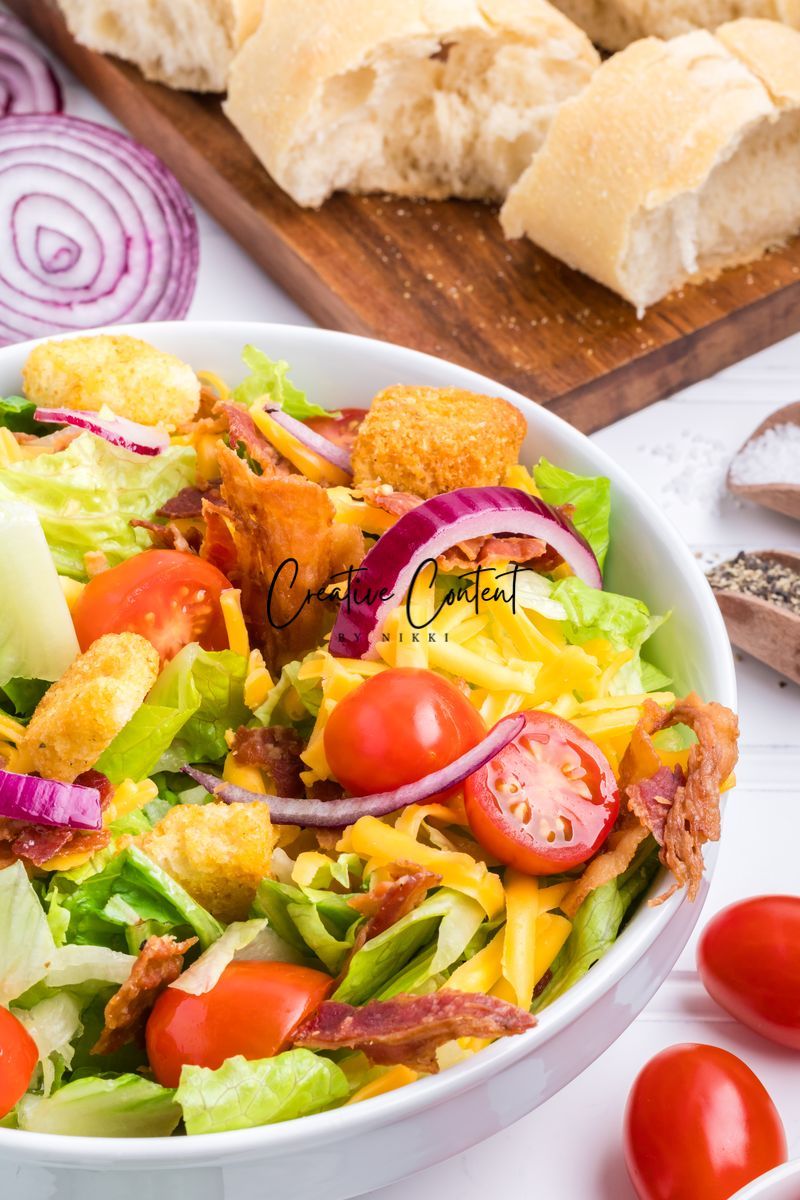 House Salad + Homemade Vinaigrette - Set 2 of 2
