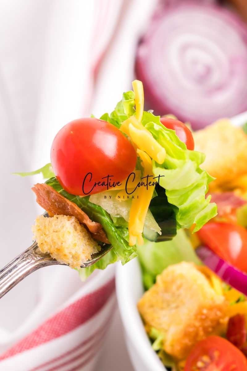 House Salad + Homemade Vinaigrette - Set 2 of 2