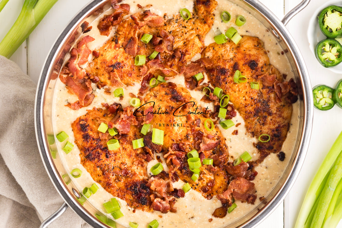 Jalapeno Popper Smothered Chicken - Exclusive