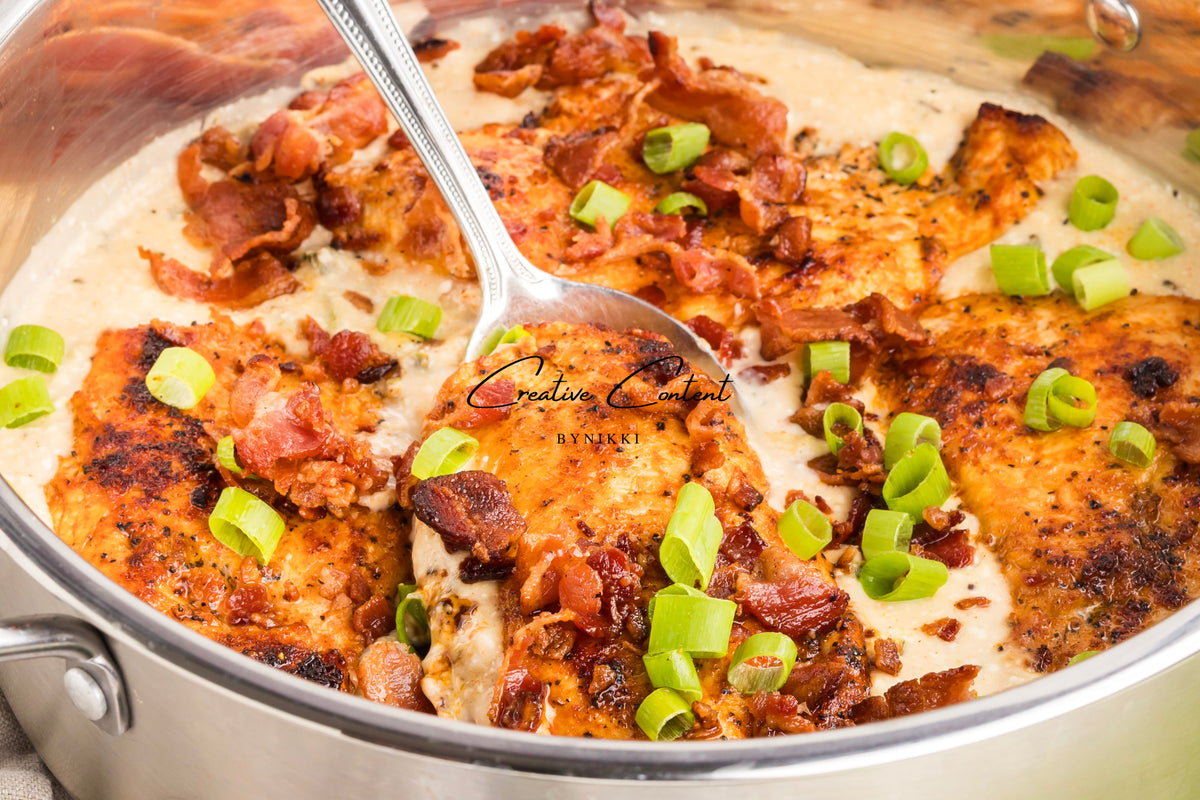 Jalapeno Popper Smothered Chicken - Exclusive