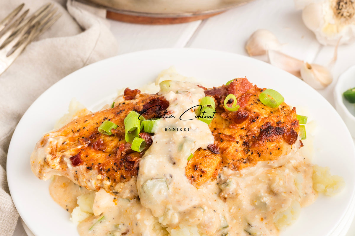 Jalapeno Popper Smothered Chicken - Exclusive