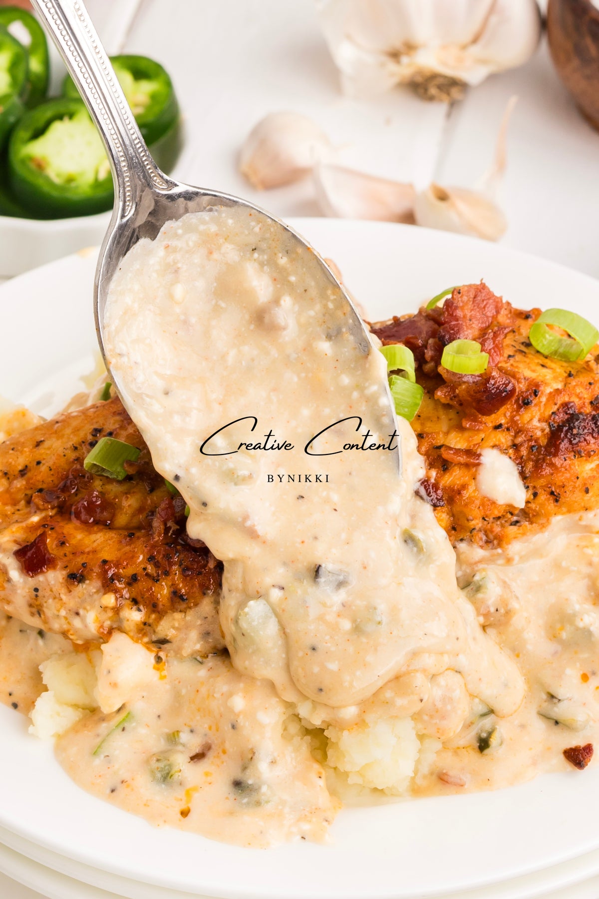 Jalapeno Popper Smothered Chicken - Exclusive