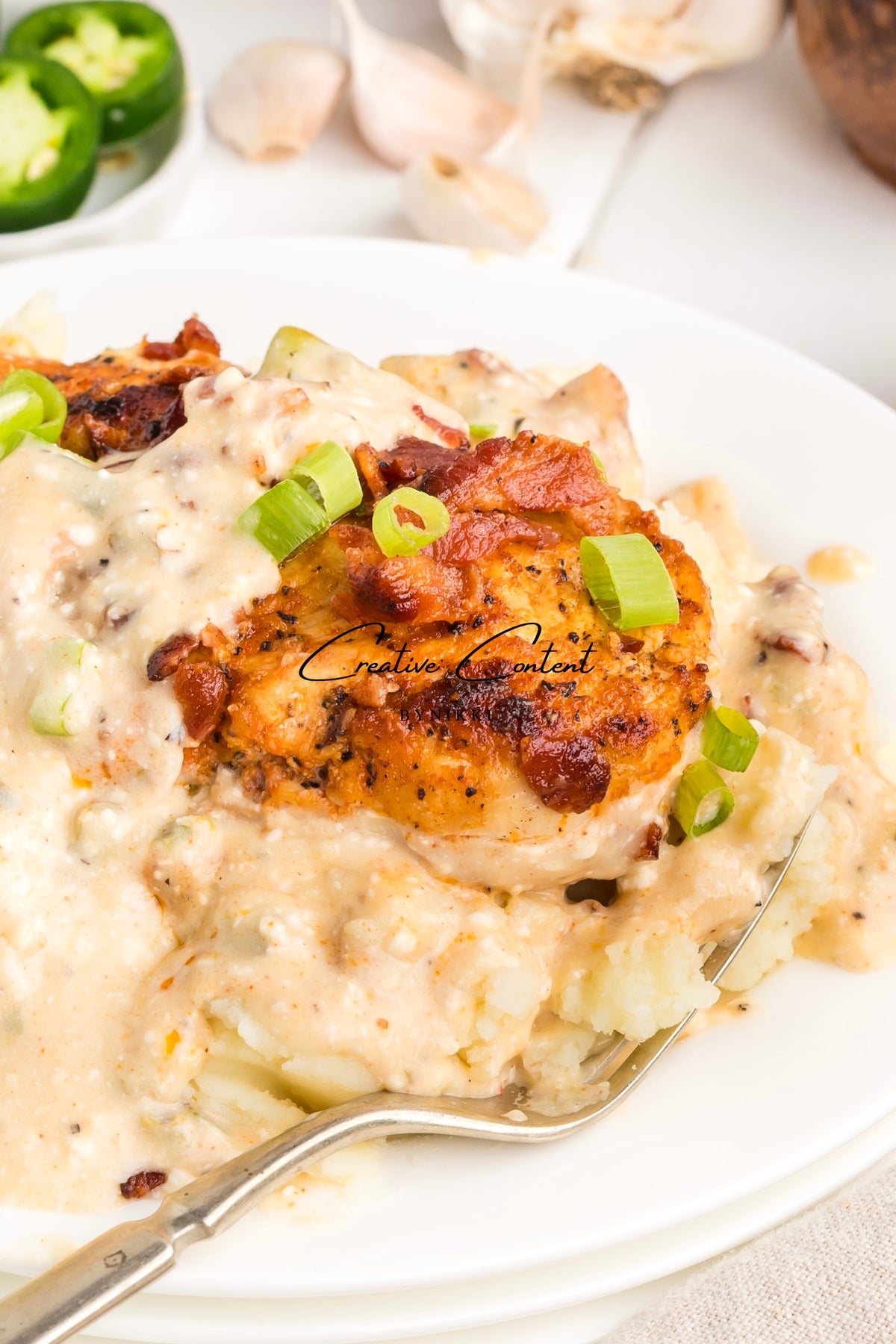 Jalapeno Popper Smothered Chicken - Exclusive