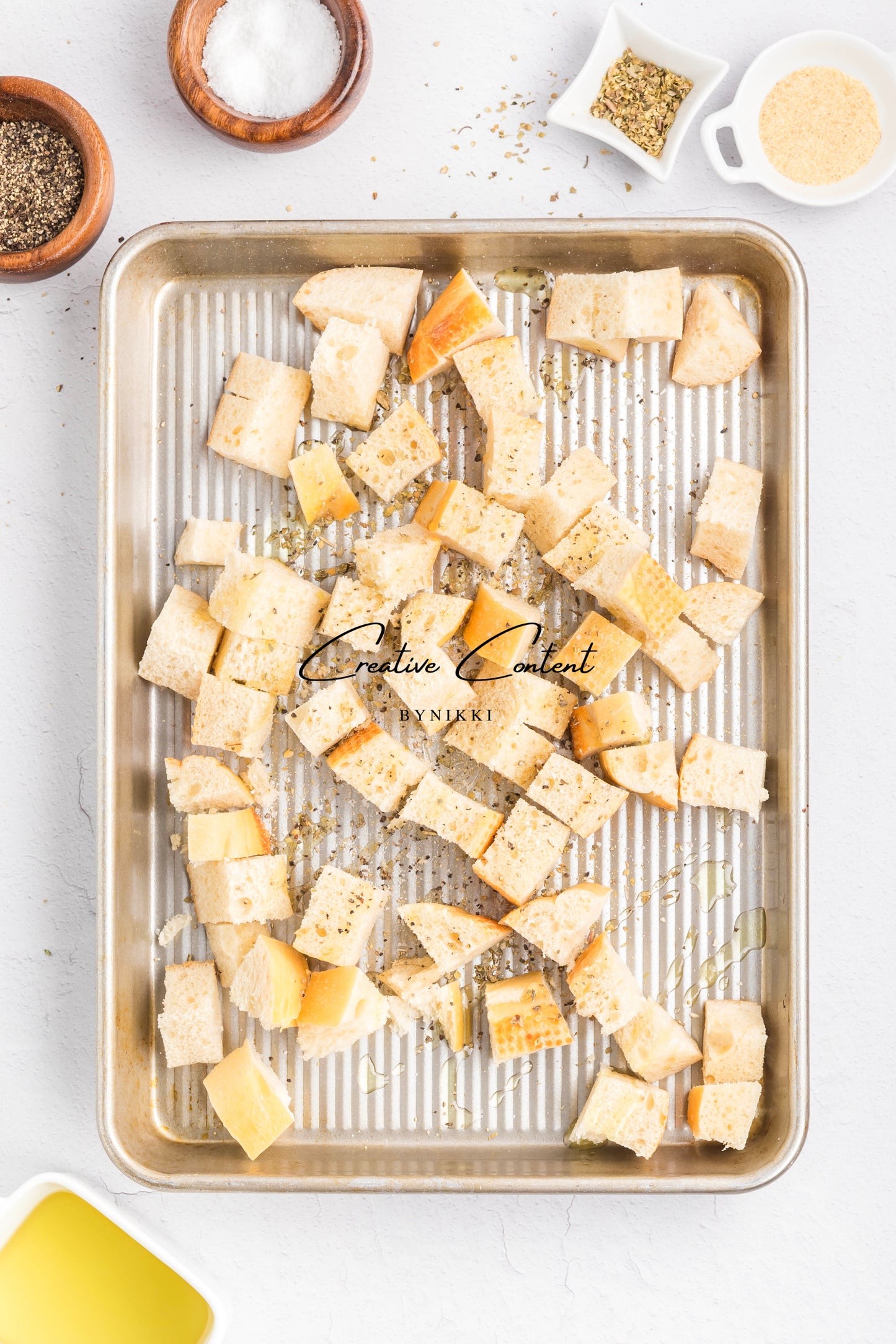 Kale Caesar Salad + Homemade Dressing + Homemade Croutons - Exclusive