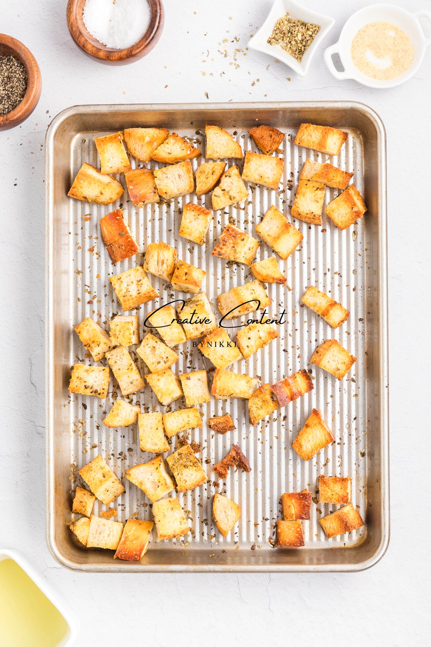 Kale Caesar Salad + Homemade Dressing + Homemade Croutons - Exclusive